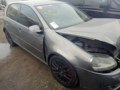 2008 VOLKSWAGEN GOLF GEN 5, BUMPER BAR (2 PIECE), GT, NON PARK SENSOR TYPE, 03/05-02/09 1K6807417 REAR BUMPER