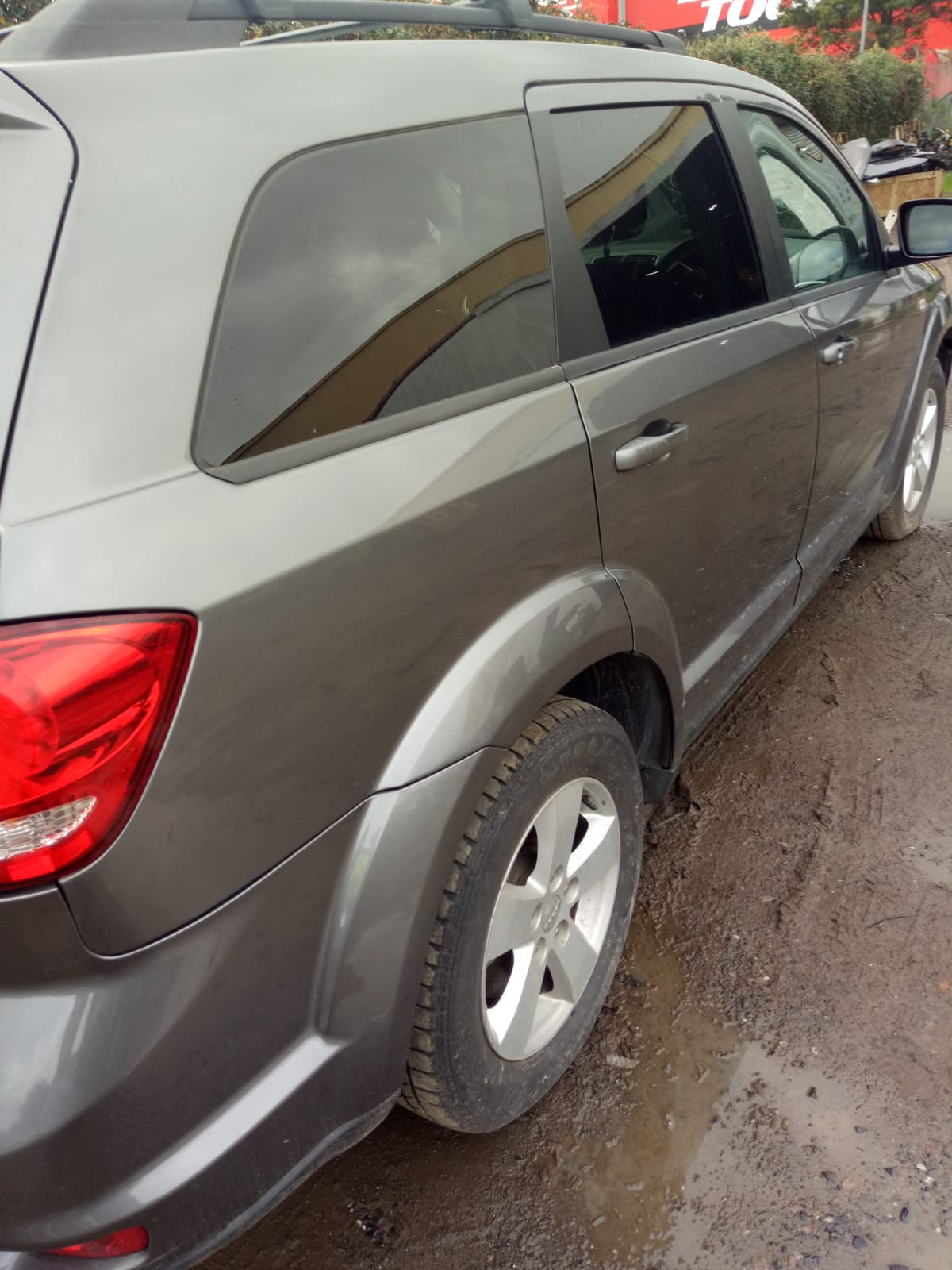 2012 DODGE JOURNEY LH FRONT, OUTER, CHROME, JC, 08/11-12/16 1RH64KAJAE DOOR HANDLE