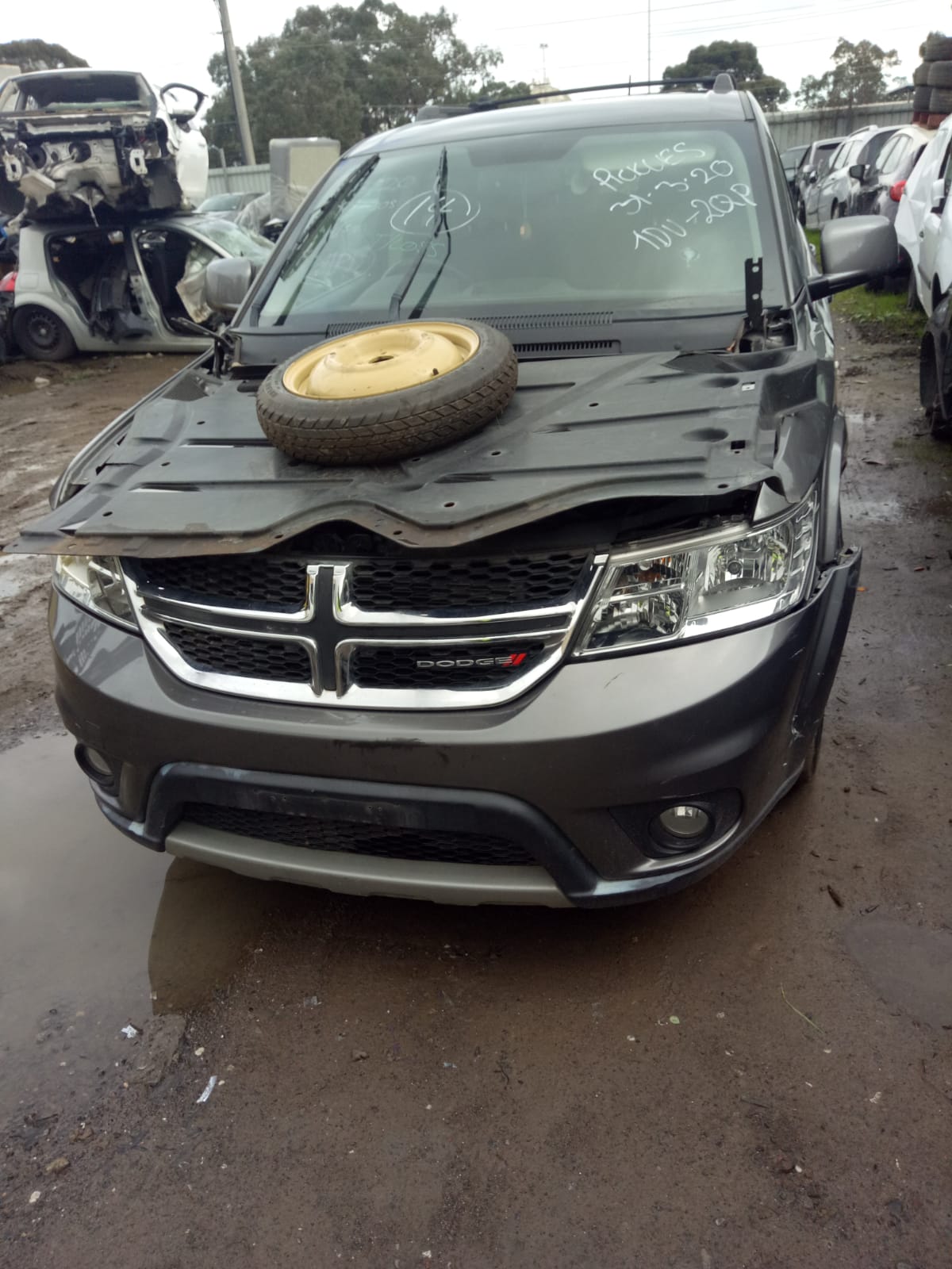 2012 DODGE JOURNEY JC, 09/08-12/16 1CE211AJAD LEFT DOOR MIRROR
