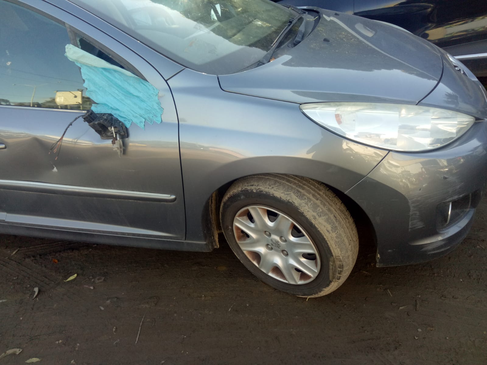 2010 PEUGEOT 207 A7, 5DR HATCH, 03/07-12/12 7410Z6 REAR BUMPER