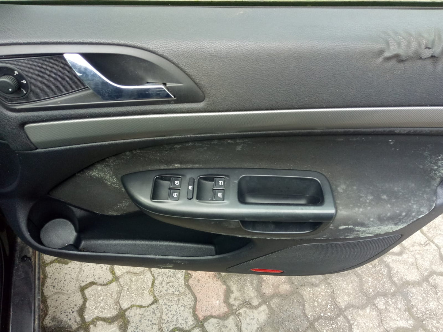2008 SKODA OCTAVIA 1Z, 01/04-10/13 1Z5845206C RIGHT REAR DOOR WINDOW