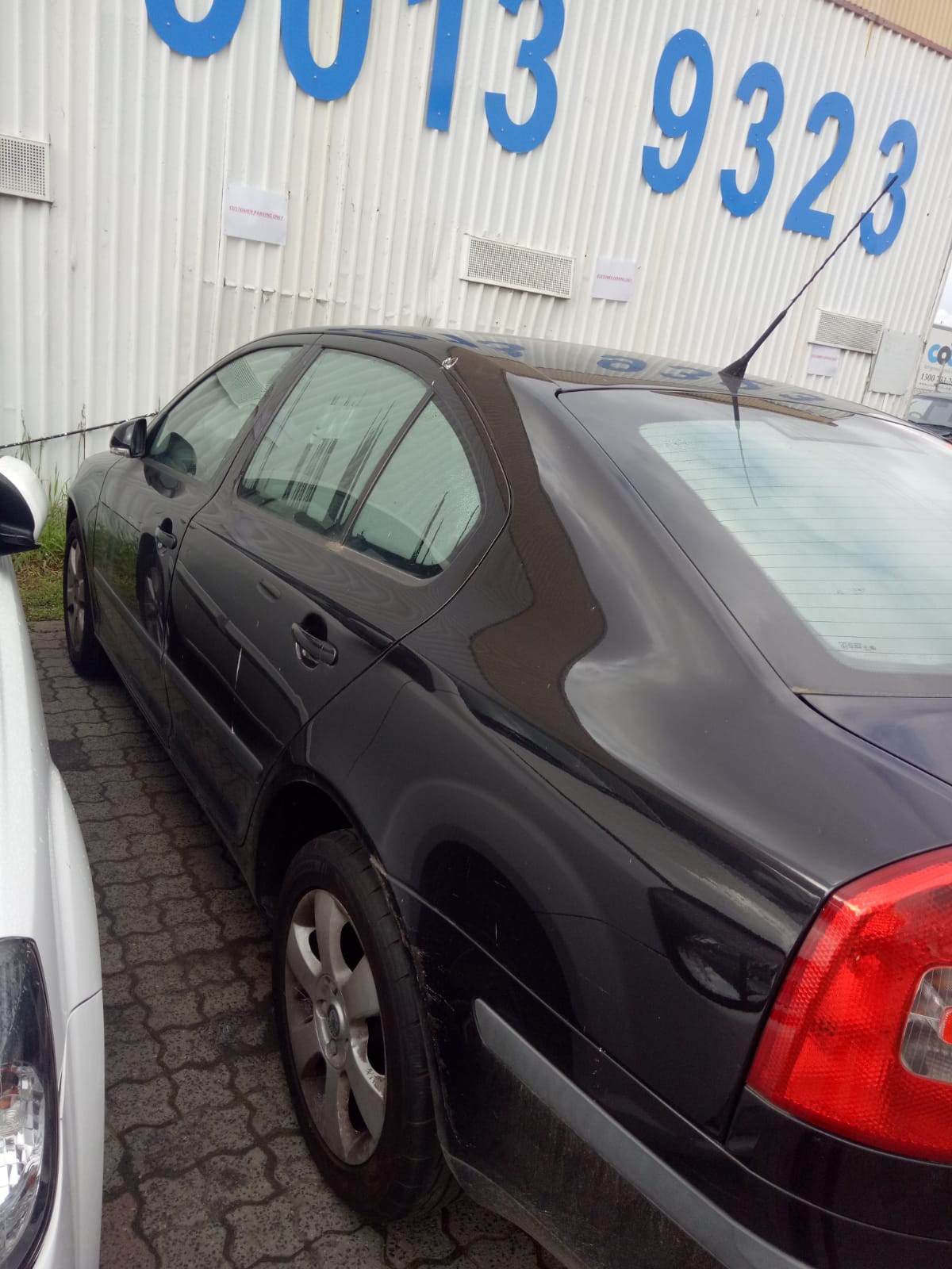 2008 SKODA OCTAVIA 1Z, 01/04-10/13 1Z5845206C RIGHT REAR DOOR WINDOW