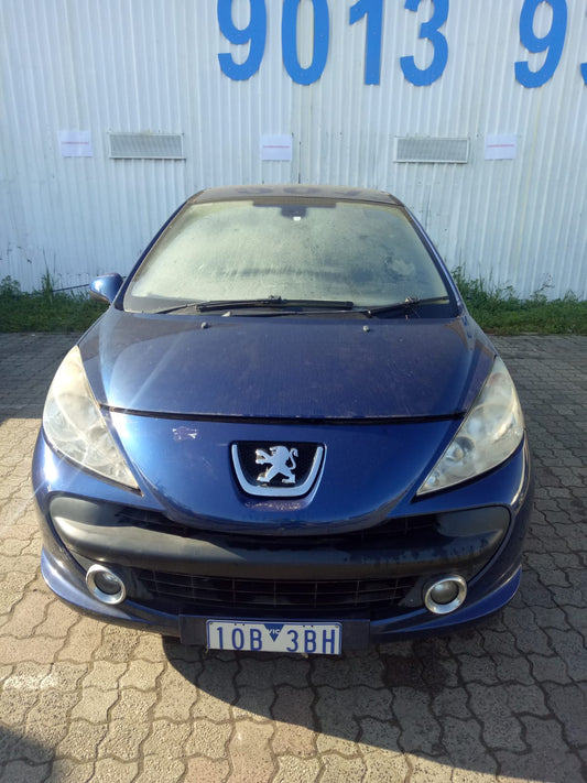 2007 PEUGEOT 207 A7, 5DR HATCH, 03/07-12/12 7410Z6 REAR BUMPER