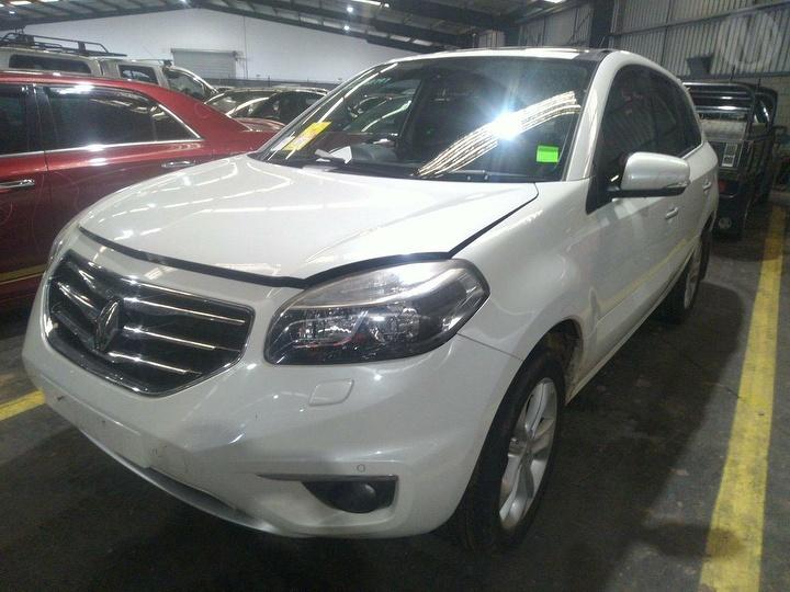 2012 RENAULT KALEOS H45, W/ PARK SENSOR TYPE, 07/11-03/13 850109939R REAR BUMPER