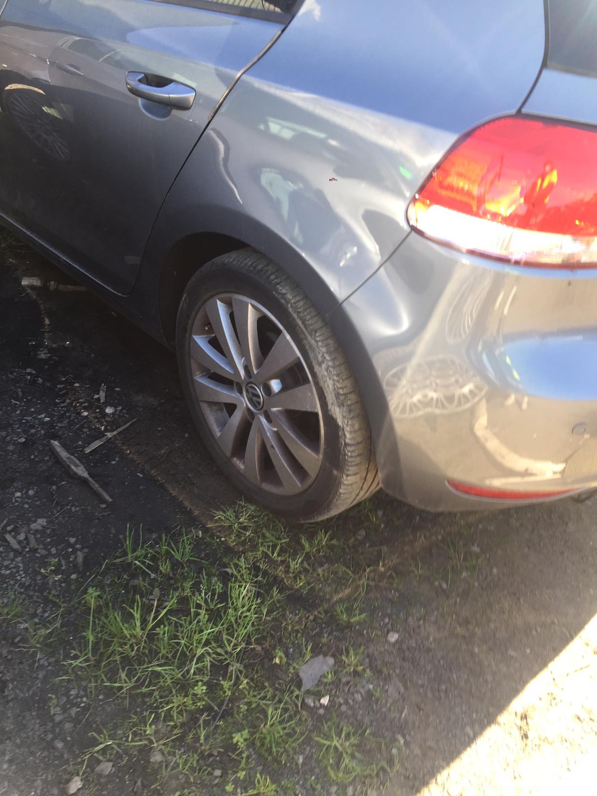 2012 VOLKSWAGEN GOLF GEN 6, HATCH, DOOR REG ASSY (REG AND MOTOR), 10/08-03/13 5K0837461D LEFT FRONT WINDOW REG MOTOR