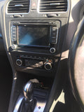 2012 VOLKSWAGEN GOLF STEERING WHEEL, HATCH, GEN 6, 12/08-03/13 5N0880201F RIGHT AIRBAG