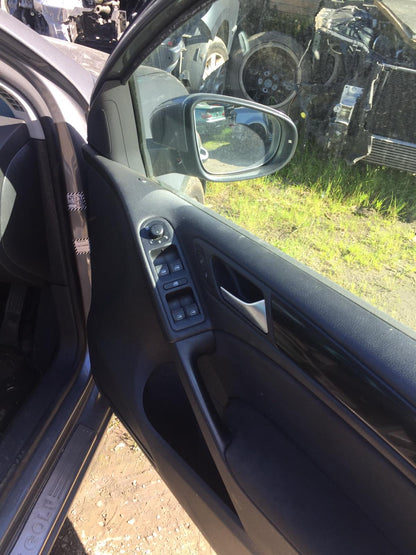 2012 VOLKSWAGEN GOLF GEN 6, HATCH, DOOR REG ASSY (REG AND MOTOR), 10/08-03/13 5K0837461D LEFT FRONT WINDOW REG MOTOR