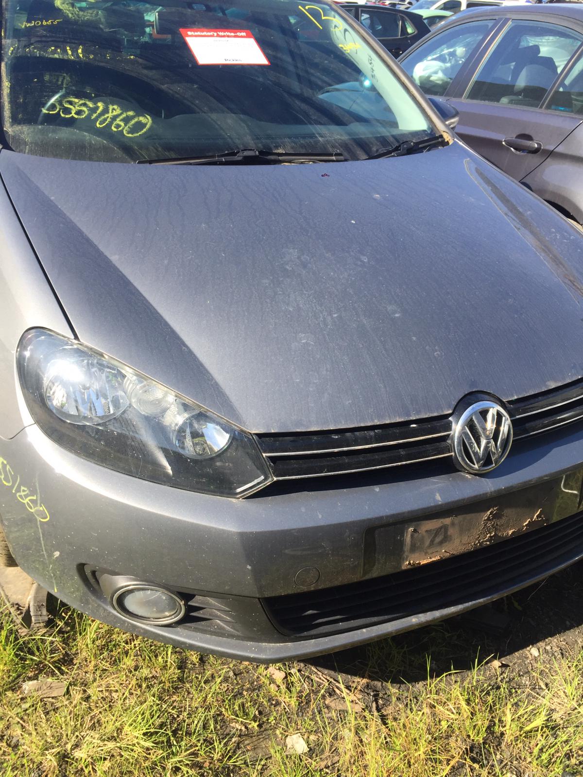 2012 VOLKSWAGEN GOLF GEN 6, HATCH, DOOR REG ASSY (REG AND MOTOR), 10/08-03/13 5K0837461D LEFT FRONT WINDOW REG MOTOR