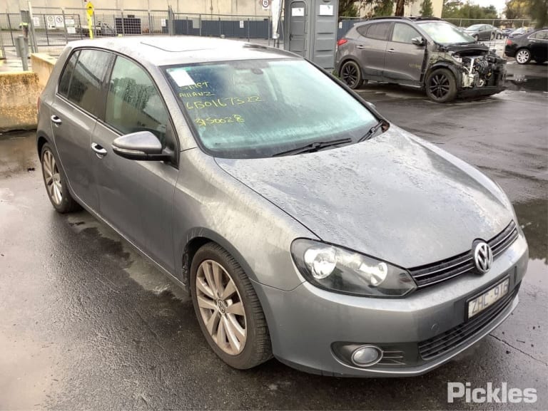 2012 VOLKSWAGEN GOLF GEN 6, HATCH, DOOR REG ASSY (REG AND MOTOR), 10/08-03/13 5K0837461D LEFT FRONT WINDOW REG MOTOR