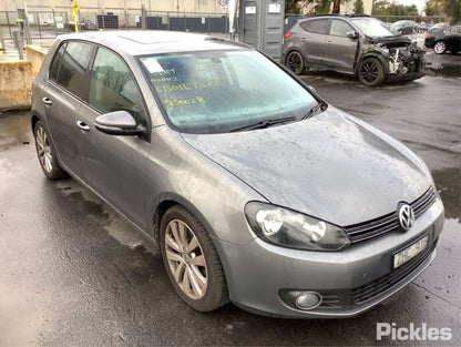 2012 VOLKSWAGEN GOLF GEN 6, PAIR, HATCH/WAGON, BEIGE, 12/08-03/13 1K0857551N  1K0857552K SUNVISOR