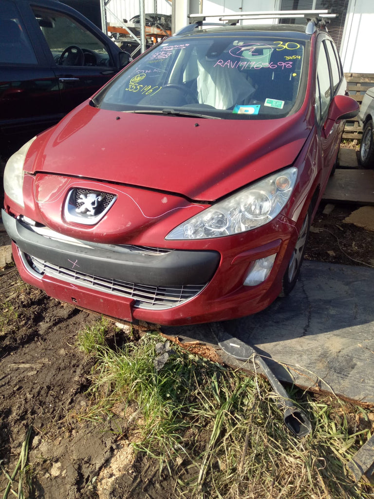 2008 PEUGEOT 308 DIESEL, 2.0, TURBO, T7, VIN VF34*RHR, DW10BTED4 CODE, 09/07-09/14 0135QG ENGINE