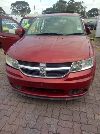 2009 DODGE JOURNEY JC, POWER, 09/08-12/16 4589153AA LEFT FRONT WINDOW REG MOTOR