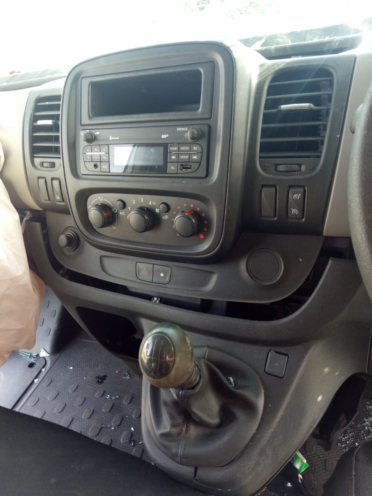 2016 RENAULT TRAFIC MANUAL, DIESEL, 1.6, TURBO, X82, 01/15- PF6 TRANS GEARBOX