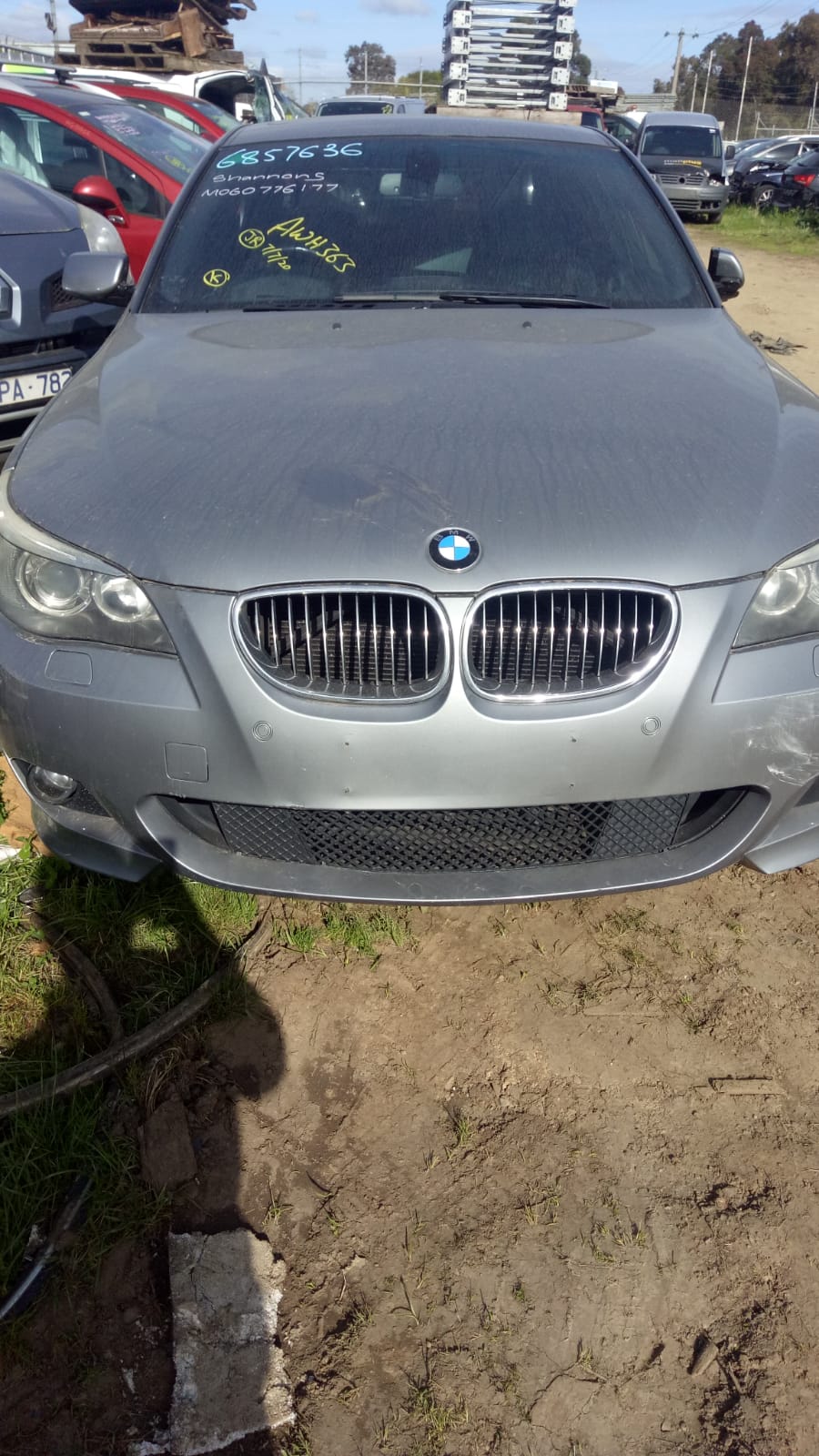2006 BMW 5 SERIES E60, V8, PETROL, W/ ACTIVE STEERING & DYNAMIC DRIVE TYPE, 01/04-04/10 32416762159 STEERING PUMP