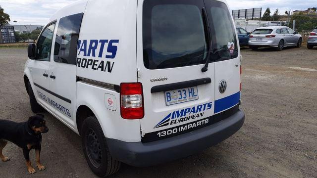 2010 VOLKSWAGEN CADDY BARN DOOR (RH SIDE), 2K-2KN, VAN (SMALL), NON HANDLE TYPE, 12/04- 2K0827092G BOOTLID TAILGATE