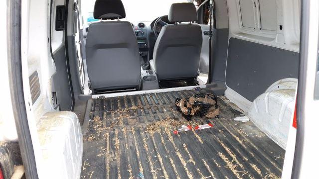 2010 VOLKSWAGEN CADDY BARN DOOR (RH SIDE), 2K-2KN, VAN (SMALL), NON HANDLE TYPE, 12/04-  BOOTLID TAILGATE