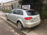 2006 AUDI A3 8P, 5DR HATCH, 06/04-04/13 8P4959802D RIGHT REAR WND REG MOTOR