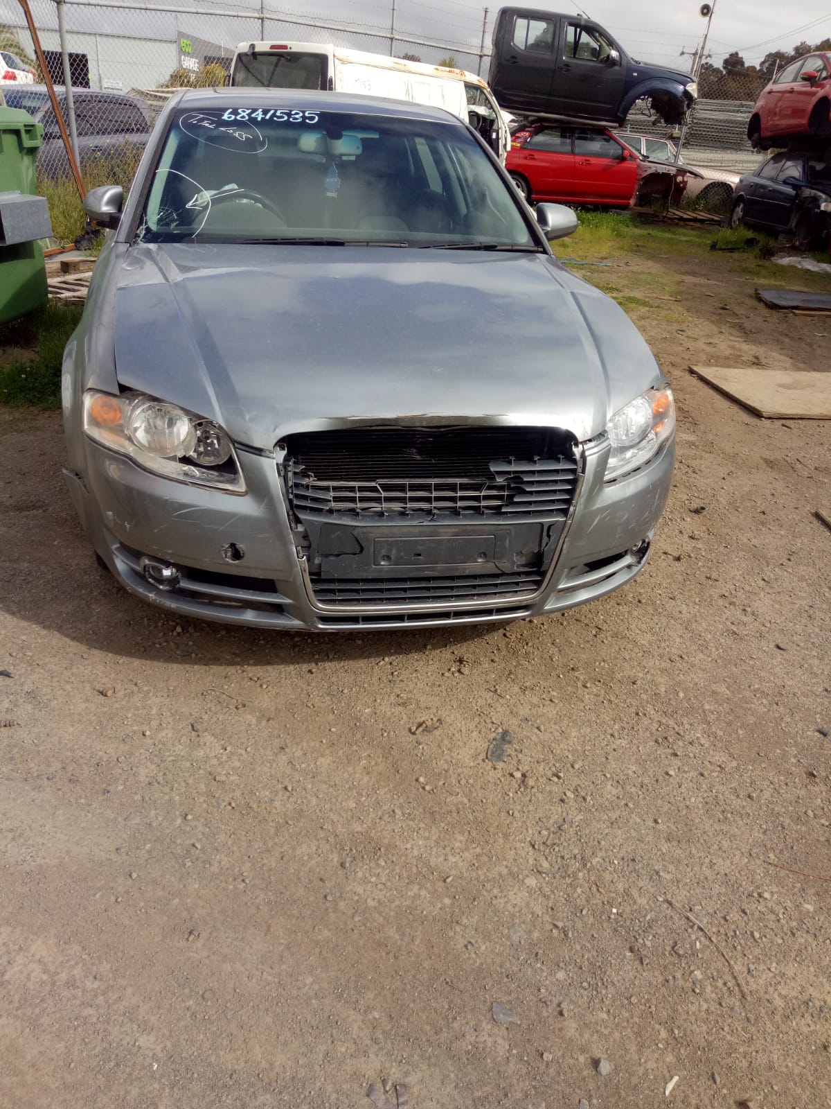 2006 AUDI A4 B7 (A4/S4/RS4), SEDAN, 08/04-06/08 8E5945096 RIGHT TAILLIGHT
