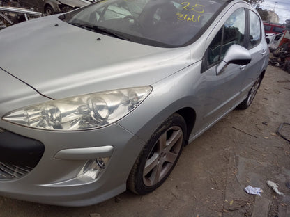 2008 PEUGEOT 308 LEFT FRONT DOOR LOCK, T7, HATCH/WAGON, 09/07-12/13 9135CK DOOR BOOT GATE LOCK