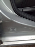 2008 PEUGEOT 308 T7, HATCH/WAGON, MANUAL FOLDING, 1 PLUG TYPE, 09/07-12/13 8153NE LEFT DOOR MIRROR