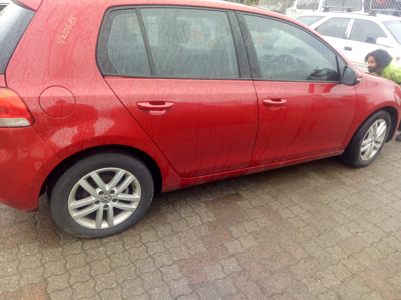 2010 VOLKSWAGEN GOLF GEN 6, NON GTi/R, HALOGEN TYPE, 12/08-03/13 5K2941005H LEFT HEADLAMP