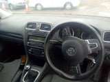 2010 VOLKSWAGEN GOLF GEN 6, NON GTi/R, HALOGEN TYPE, 12/08-03/13 5K2941005H LEFT HEADLAMP