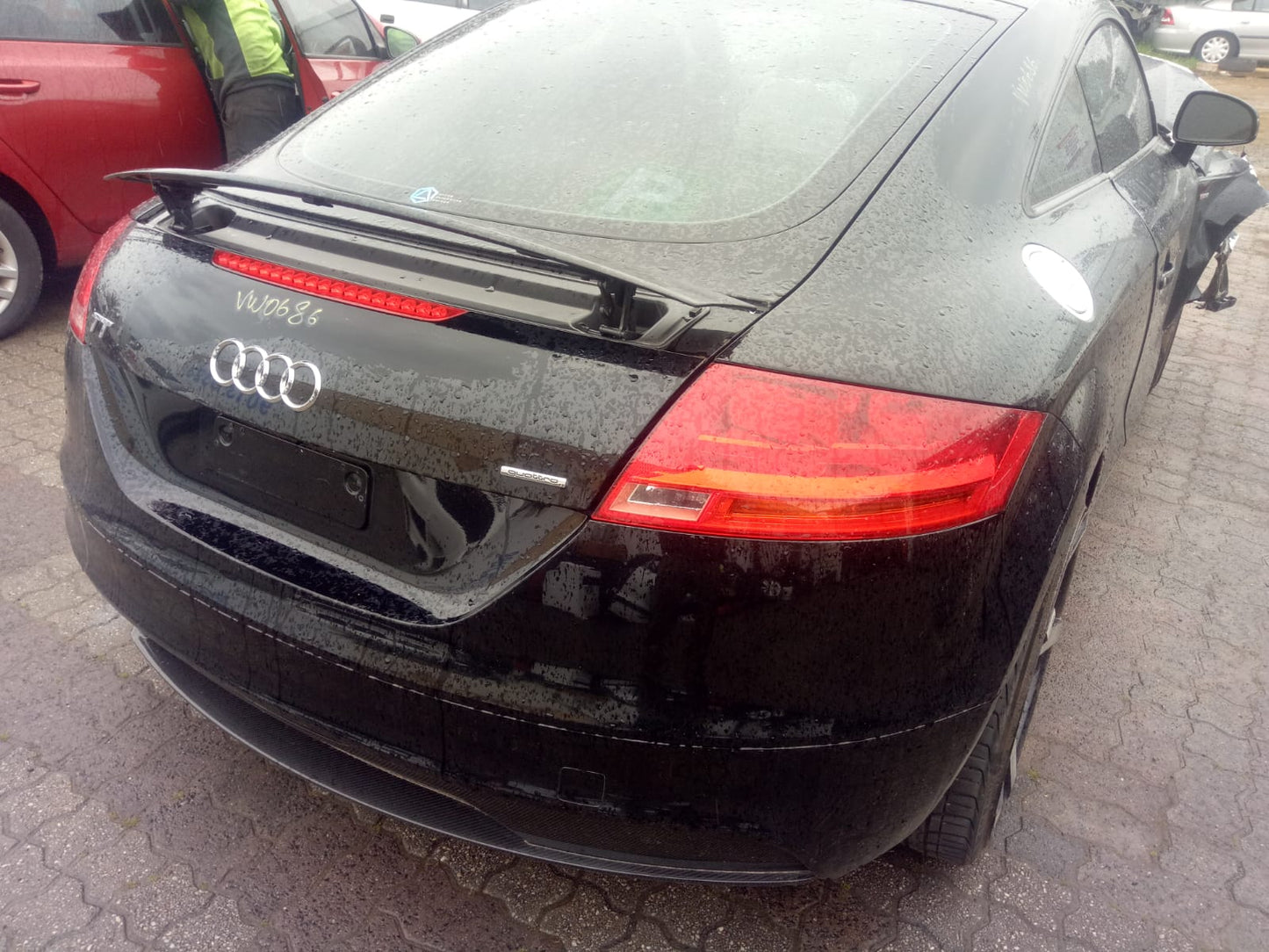 2010 AUDI TT AMPLIFIER, 8J, 09/06-12/14  RADIO CD DVD SAT TV