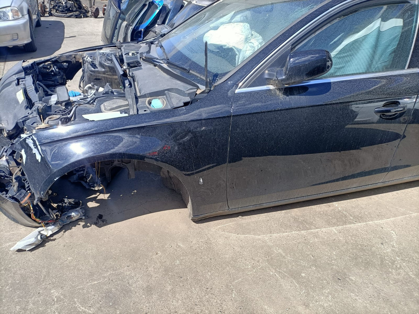 2010 AUDI A4 B8 8K, SEDAN/WAGON, 02/08-09/15 8K0845201C LEFT FRONT DOOR WINDOW