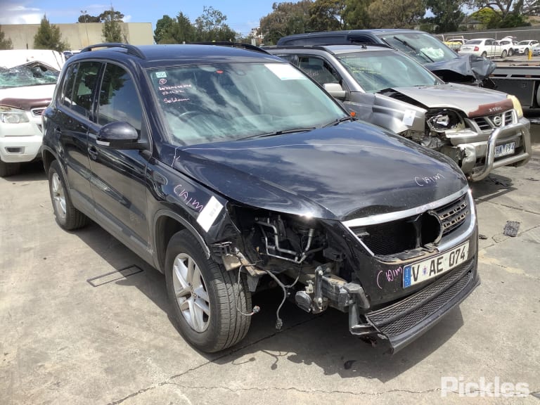 2011 VOLKSWAGEN TIGUAN 5N, MANUAL FOLD (6XN), HEATED TYPE, 05/08-08/16  LEFT DOOR MIRROR