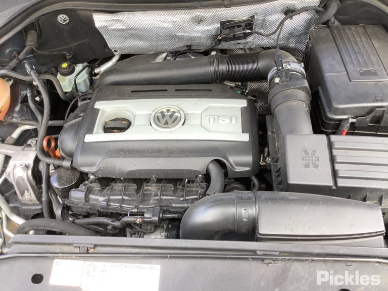 2011 VOLKSWAGEN TIGUAN 5N, MANUAL FOLD (6XN), HEATED TYPE, 05/08-08/16  LEFT DOOR MIRROR