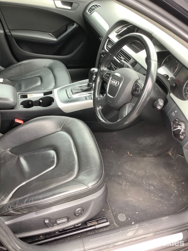2010 AUDI A4 B8 8K, SEDAN/WAGON, 02/08-01/16 8K0845201C LEFT FRONT DOOR WINDOW