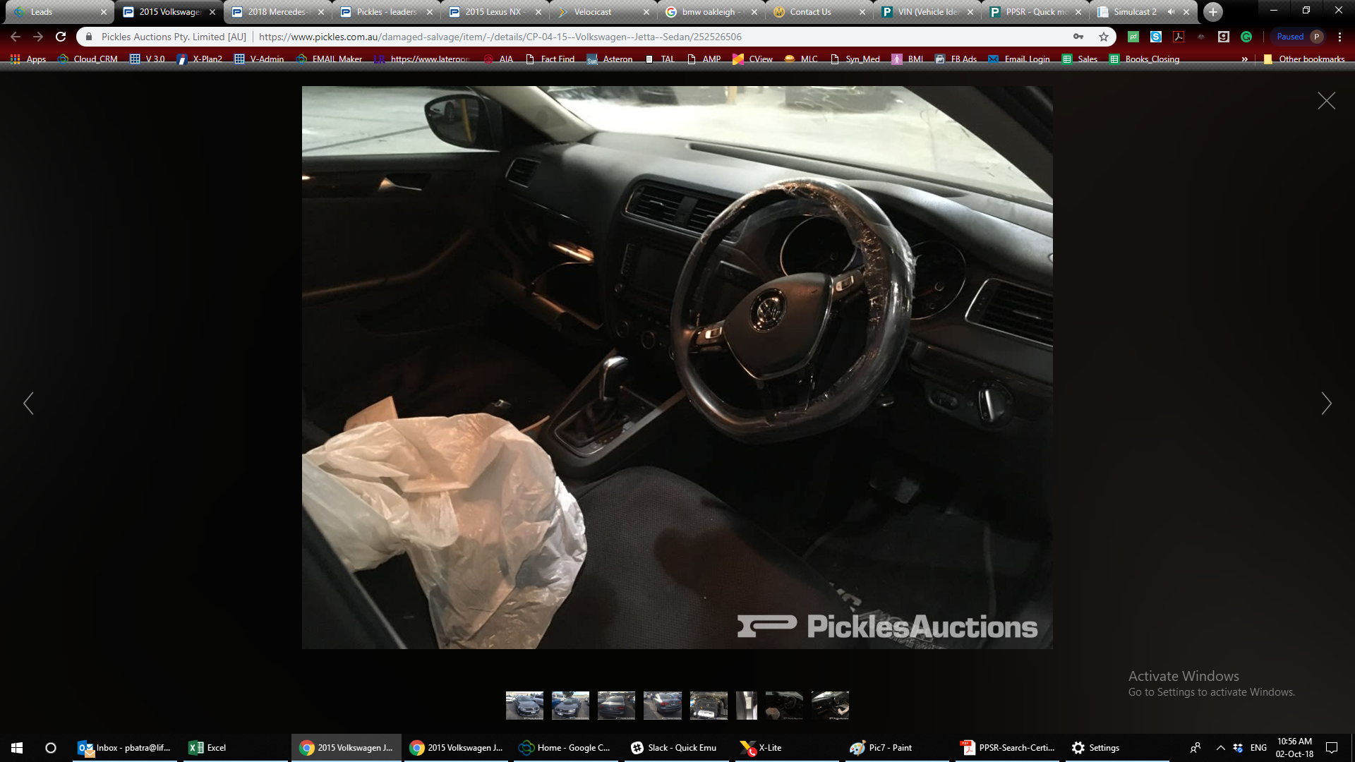 2015 VOLKSWAGEN JETTA DOWNPIPE-CAT TYPE, 1.4, PETROL, CAVD/CTHD CODE, 1B, 02/11-12/17 1K0254201GX CATALYTIC CONVERTER