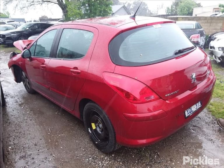2010 PEUGEOT 308 T7, HATCH, 09/07-12/13 9203HR LEFT REAR DOOR WINDOW
