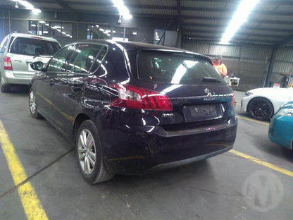 2016 PEUGEOT 308 LH FRONT, SEAT BELT ONLY, HATCH/WAGON, T9, 10/14-01/21 622192900 SEAT BELT STALK