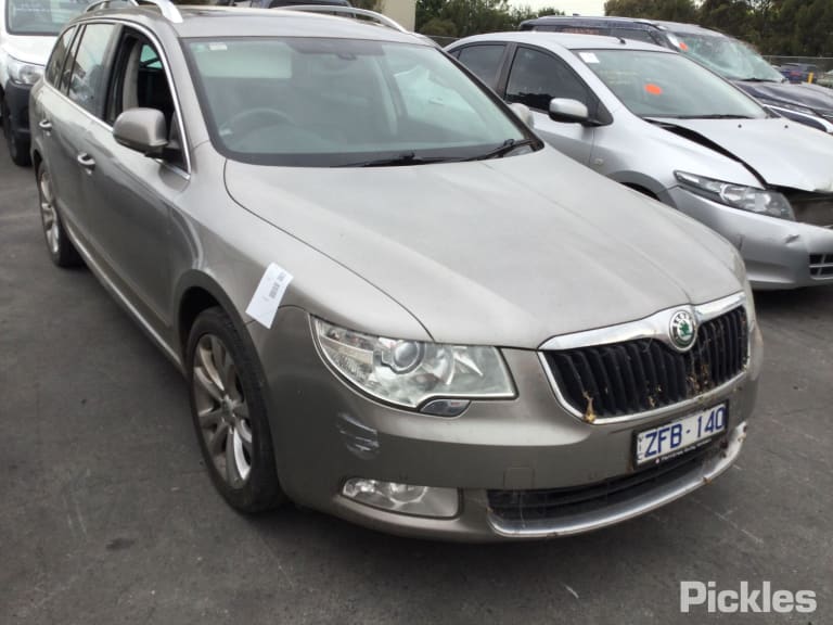 2012 SKODA SUPERB DUAL ZONE CLIMATE CONTROL, W/ SEAT WARMER TYPE, 3T, 03/09-06/14 3T0907044BL HEATER AC CONTROLS