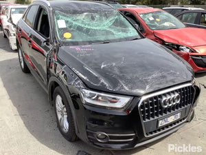 2013 AUDI Q3 8U, LH FRONT, LEATHER, BEIGE, 03/12-12/18  HEADREST
