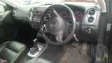 2010 VOLKSWAGEN TIGUAN LH FRONT, SEAT BELT ONLY, BIG PLUG TYPE, 5N, 05/08-11/12 5N2857705A SEAT BELT STALK