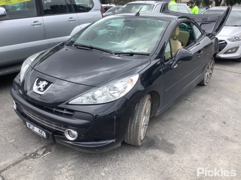 2008 PEUGEOT 207 A7, CABRIO, GT, POWER FOLD, 06/07-12/12 8153AY LEFT DOOR MIRROR