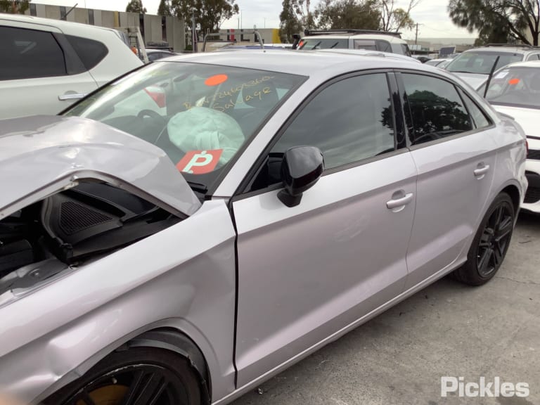 2014 AUDI A3 8V, 4DR SEDAN, 10/13-10/20 8V4837461 LEFT FRONT WINDOW REG MOTOR