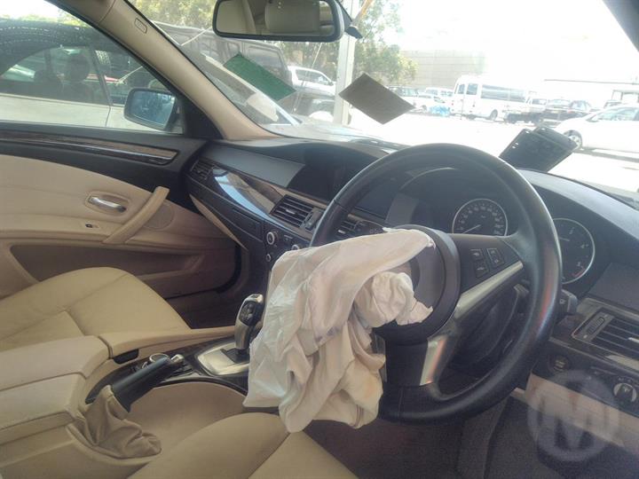 2009 BMW 5 SERIES E60, 10/03-04/10 51337110634 RIGHT FRONT DOOR WINDOW