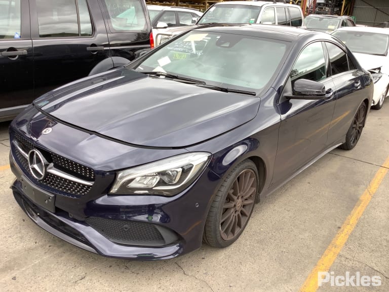 2018 MERCEDES CLA CLASS C117, 09/13-02/19 A1177350310 LEFT REAR DOOR WINDOW