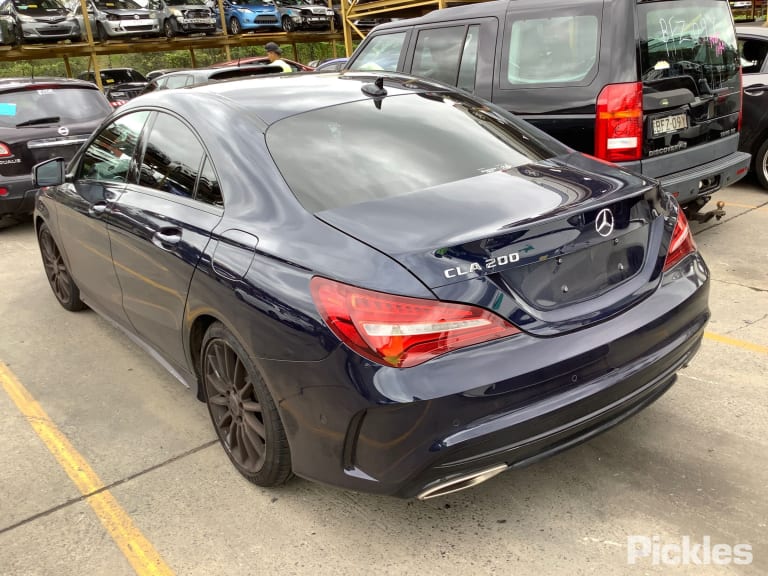 2018 MERCEDES CLA CLASS C117, 09/13-02/19 A1177350310 LEFT REAR DOOR WINDOW