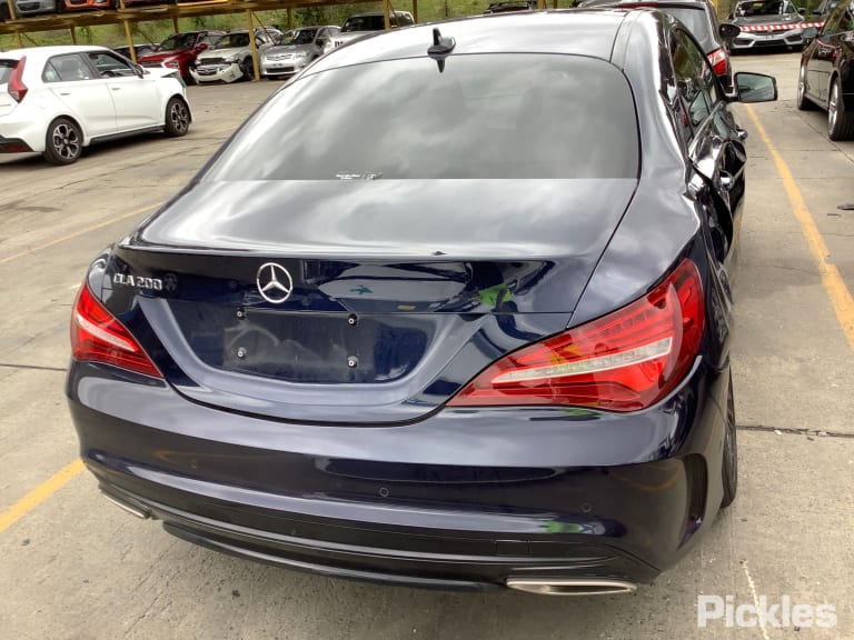 2018 MERCEDES CLA CLASS C117, 09/13-02/19 A1177350310 LEFT REAR DOOR WINDOW