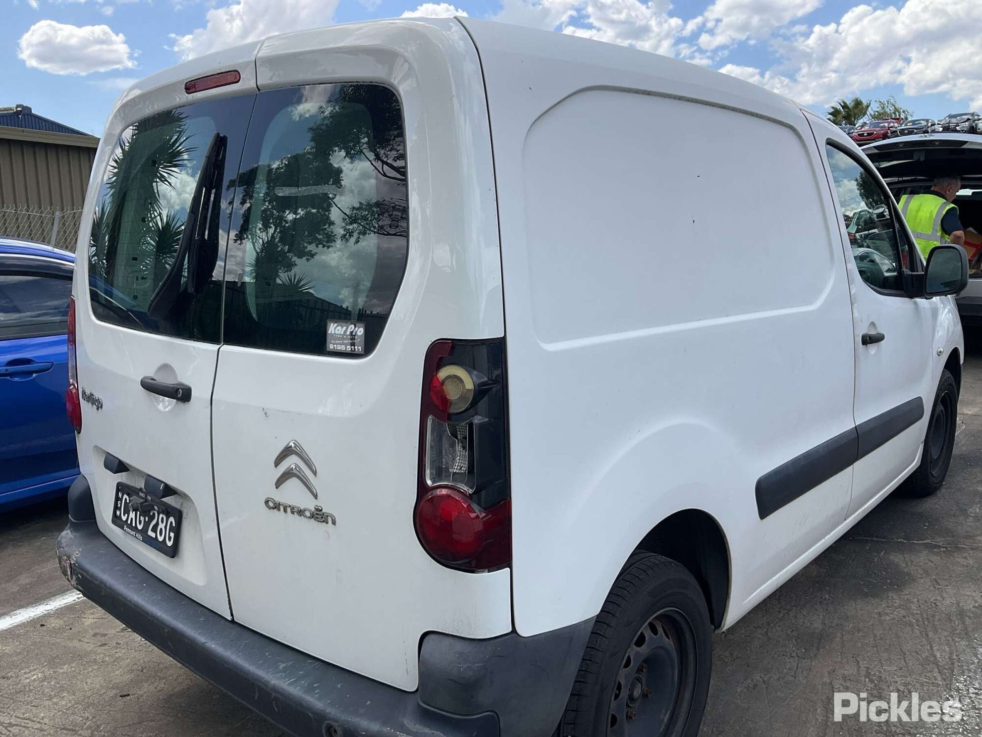 2015 CITROEN BERLINGO B9C, 03/09-12/18 9806306280 RIGHT HEADLAMP