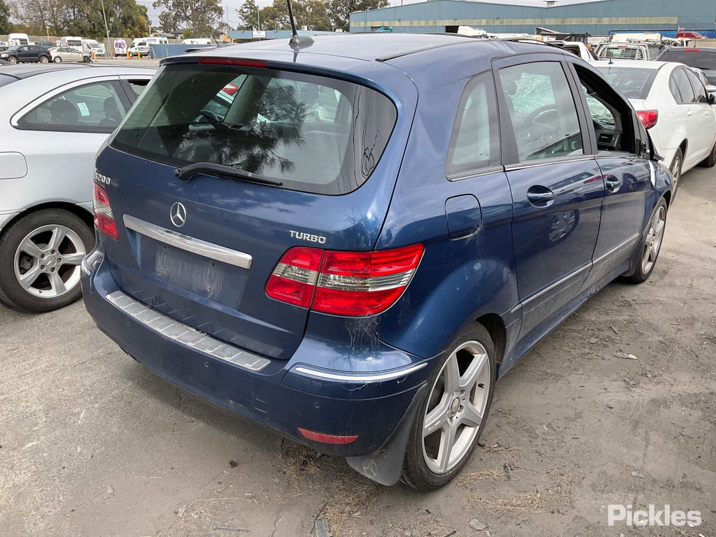 2011 MERCEDES B CLASS W245, 11/05-06/11  GEAR STICK SHIFTER