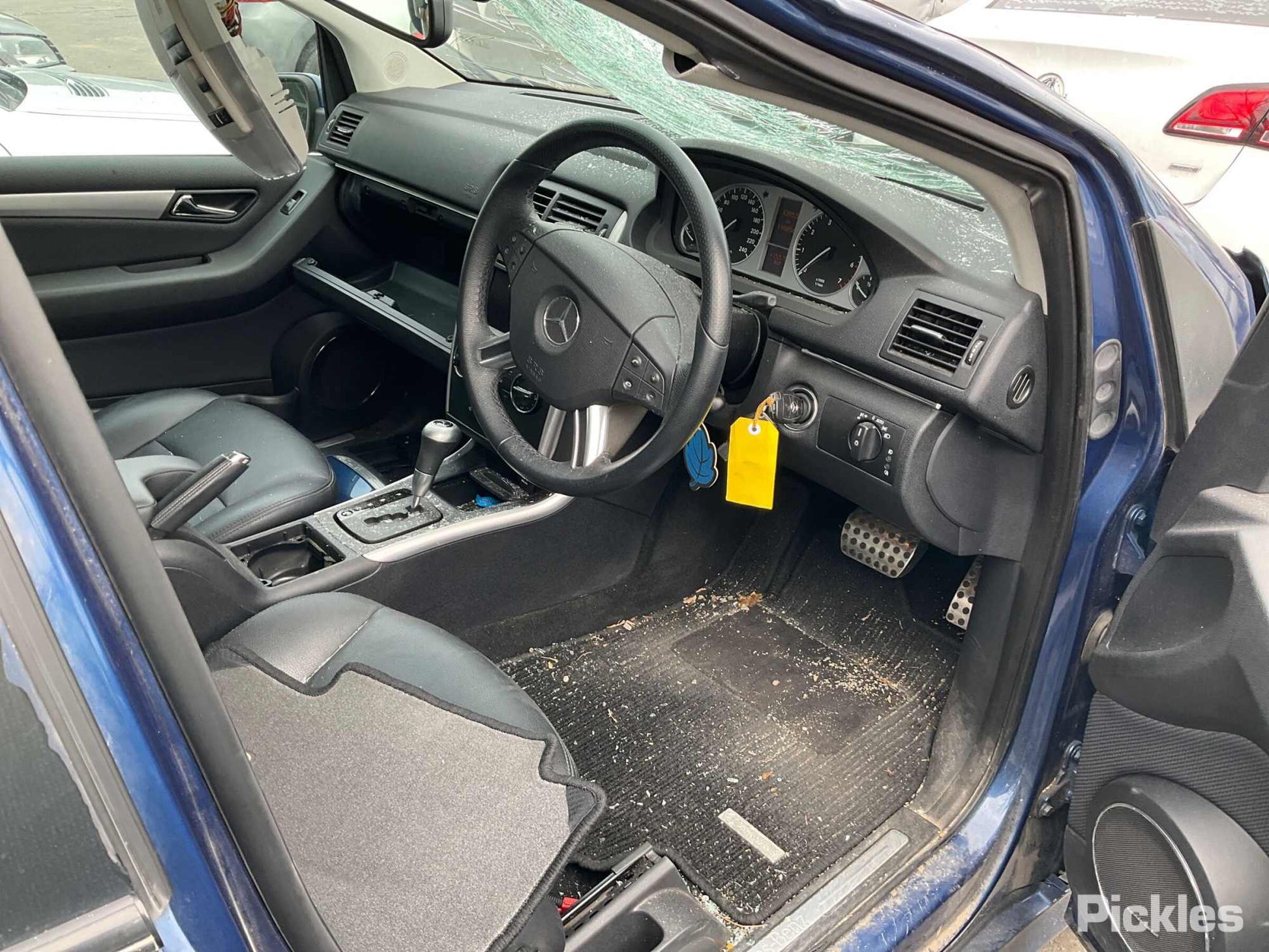 2011 MERCEDES B CLASS W245, 11/05-06/11  GEAR STICK SHIFTER