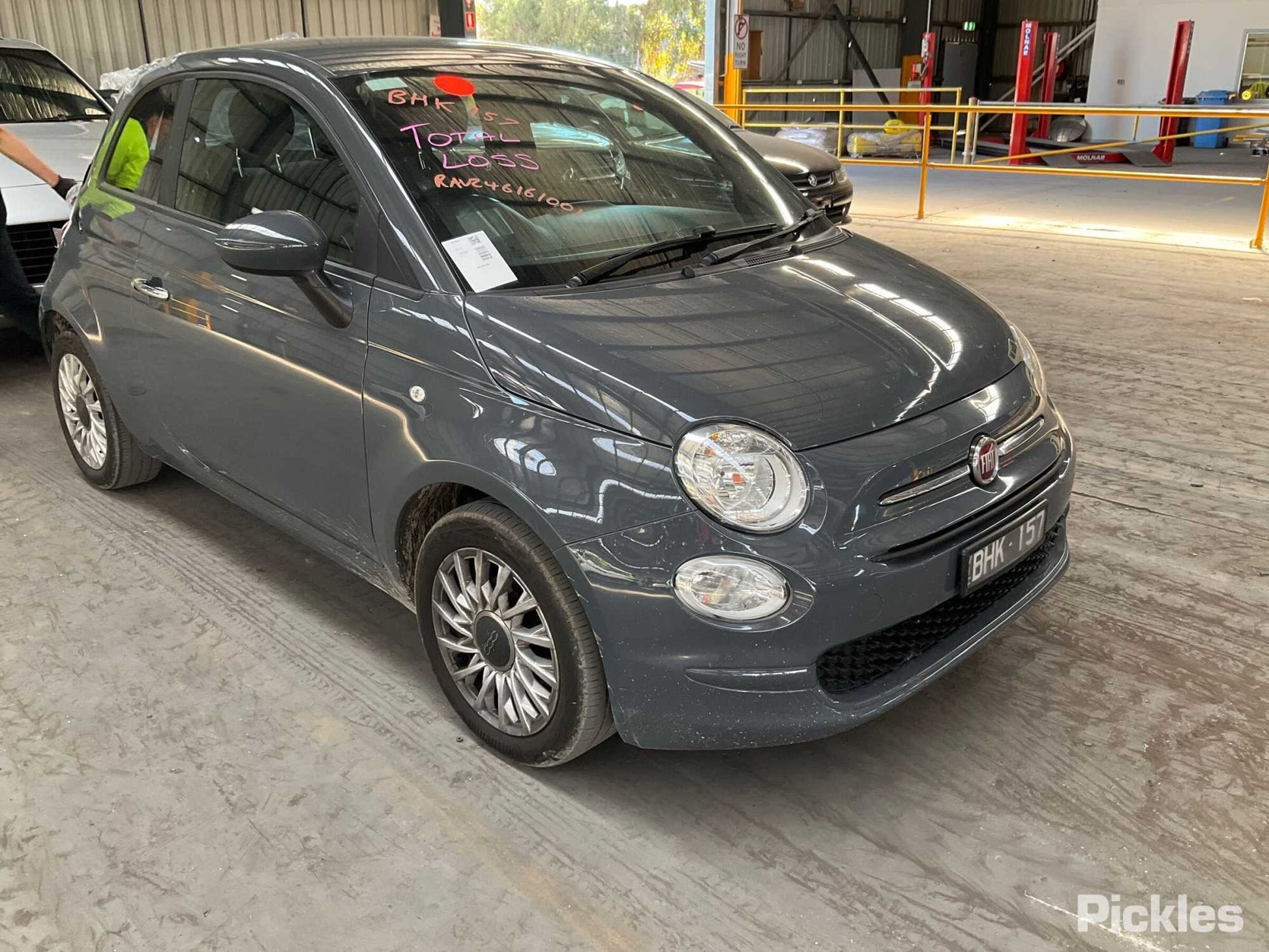 2021 FIAT 500 ELECT ADJ, HEATED, COLOUR CODED TYPE, NON 500E, 10/15- 735655747 LEFT DOOR MIRROR