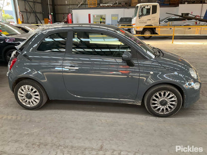 2021 FIAT 500 ELECT ADJ, HEATED, COLOUR CODED TYPE, NON 500E, 10/15- 735655747 LEFT DOOR MIRROR