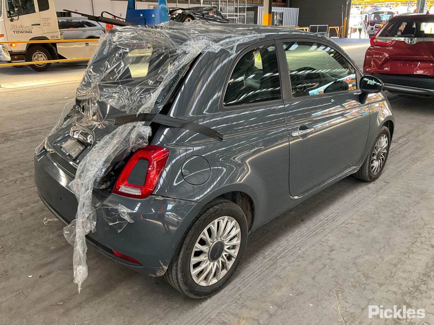 2021 FIAT 500 ELECT ADJ, HEATED, COLOUR CODED TYPE, NON 500E, 10/15- 735655747 LEFT DOOR MIRROR