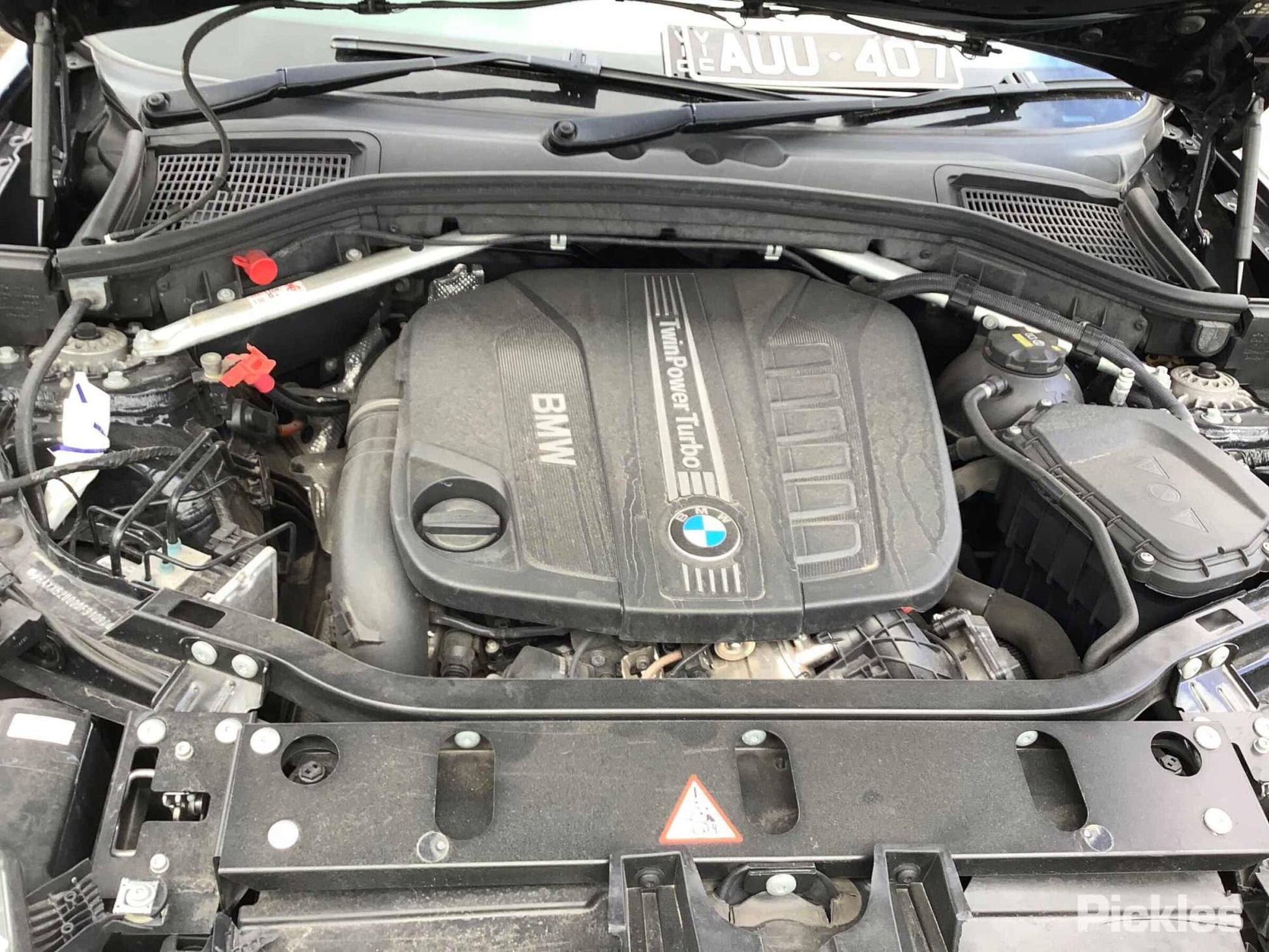 2016 BMW X4 DIESEL, 3.0, x35d, TURBO, N57, TWIN TURBO, F26, 05/14-02/18  ENGINE